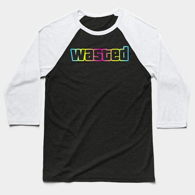 wasted Baseball T-Shirt by SATRIA BINTANG